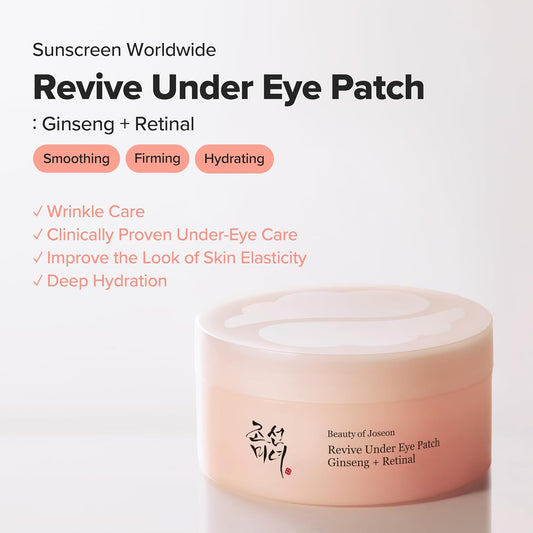 Revive Under Eye Patch: Ginseng + Retinal (60 patches)