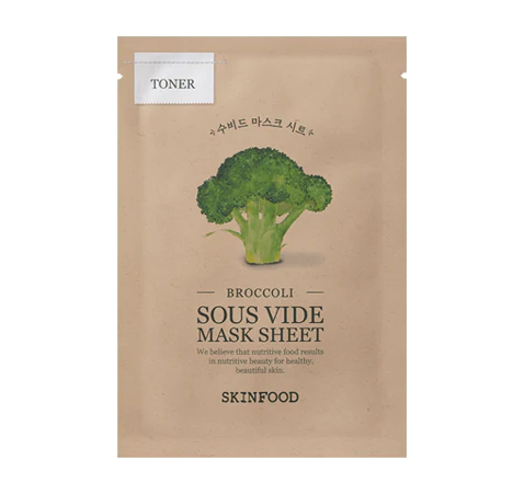 Sous Vide Mask Sheet Broccoli (18g*1ea)