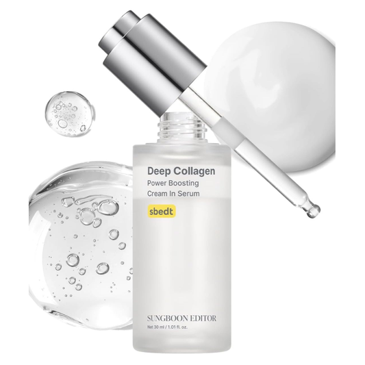 Deep Collagen Power Boosting Cream In Serum