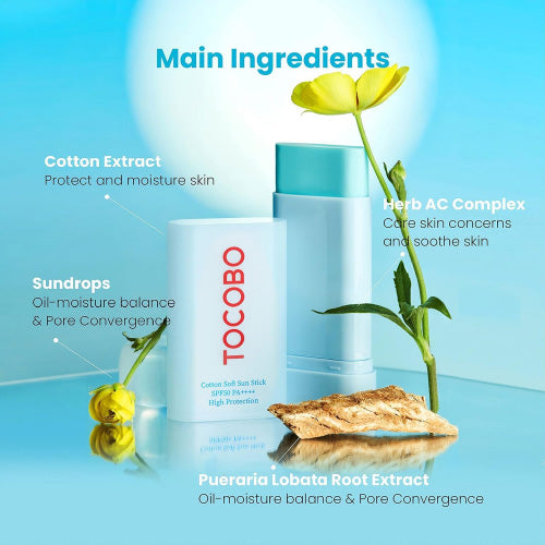 Cotton Soft Sun Stick SPF50+ PA++++ 19 g
