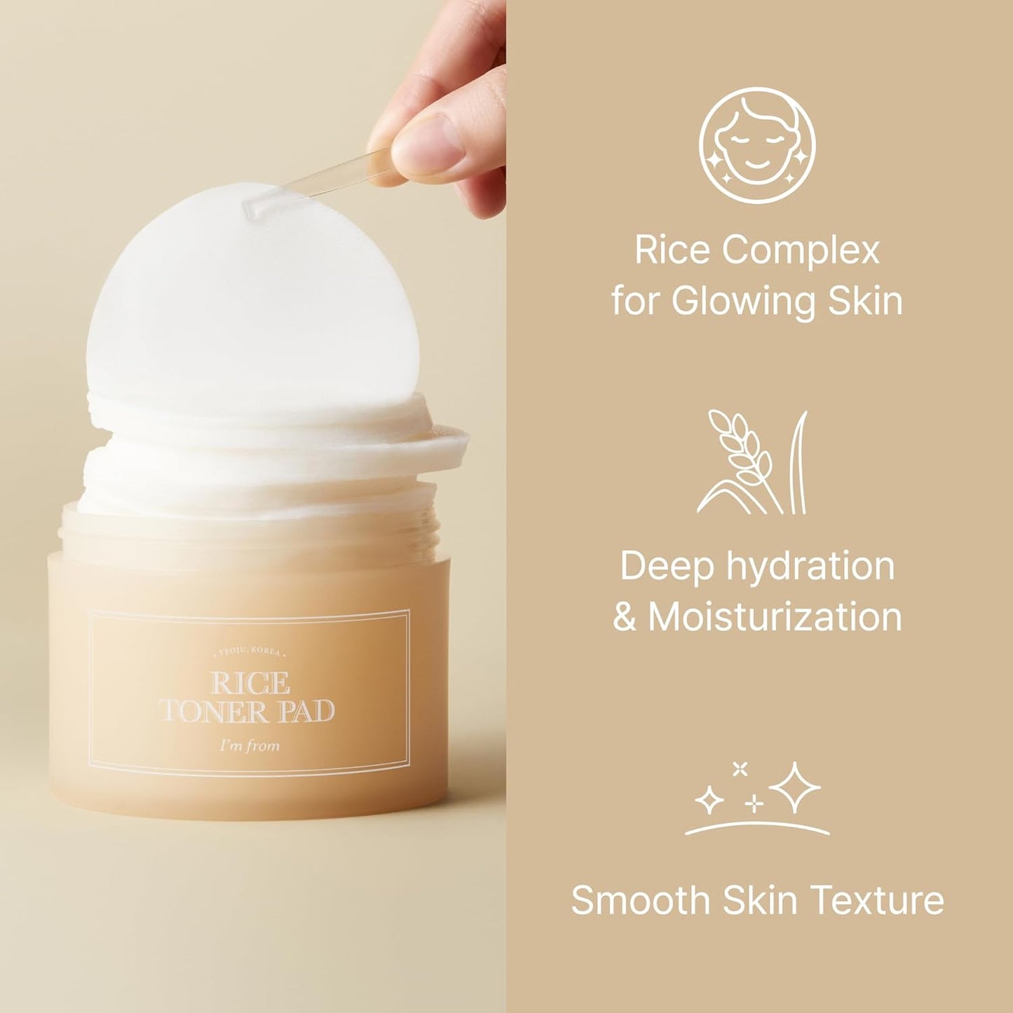 Rice Toner Pad (60pcs)