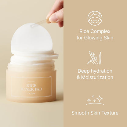 Rice Toner Pad (60pcs)