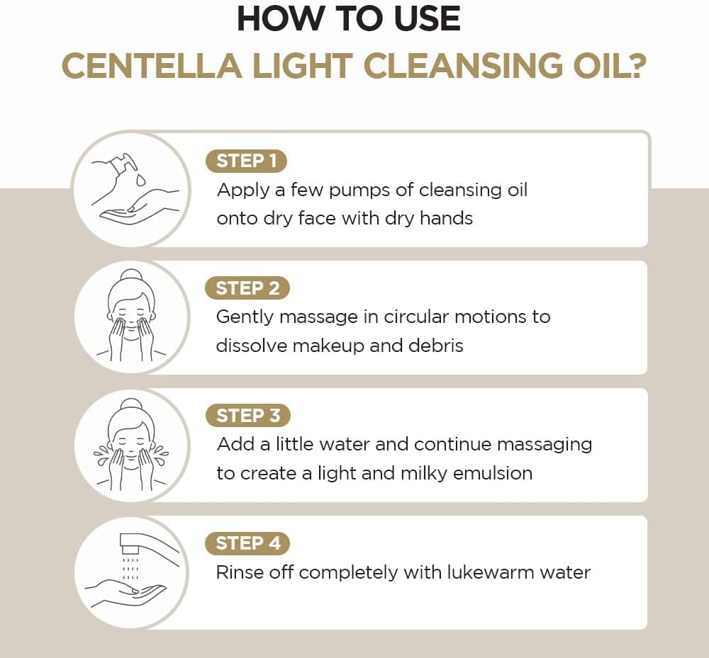 Madagascar Centella Light Cleansing Oil 200ml
