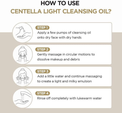 Madagascar Centella Light Cleansing Oil 200ml