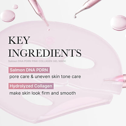 PDRN Pink Collagen Gel Mask 4ea