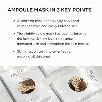 Madagascar Centella Watergel Sheet Ampoule Mask (25ml*1ea)