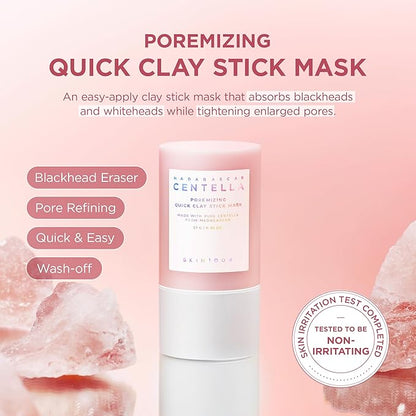 Madagascar Centella Poremizing Quick Clay Stick Mask 27g