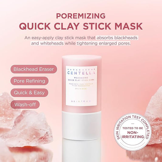 Madagascar Centella Poremizing Quick Clay Stick Mask 27g
