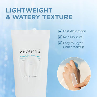 Madagascar Centella Hyalu-Cica Water-Fit Sun Serum 50ml