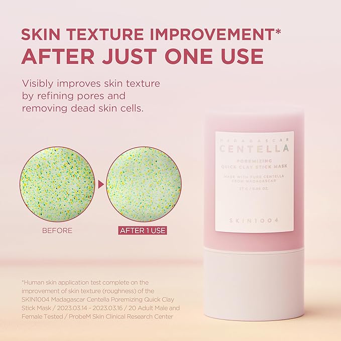 Madagascar Centella Poremizing Quick Clay Stick Mask 27g