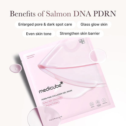 PDRN Pink Collagen Gel Mask 4ea