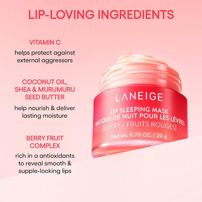 Lip Sleeping Mask EX [Berry] 20g