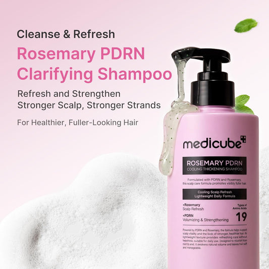 Rosemary PDRN Cooling Thickening Shampoo 400ml