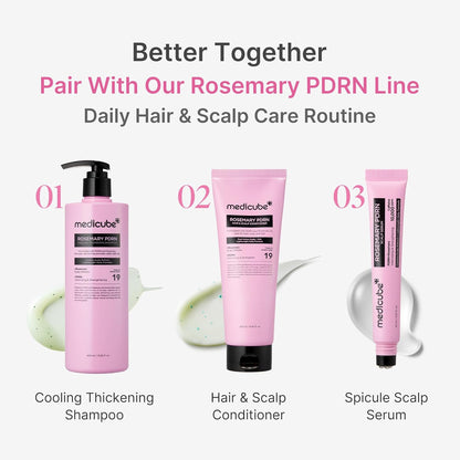 Rosemary PDRN Cooling Thickening Shampoo 400ml
