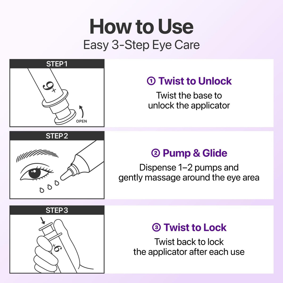 No.9 NAD Retinol Volumetox Eye Cream 10ml