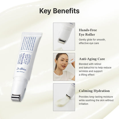 Retinol Flat Iron Eye Roller 25ml