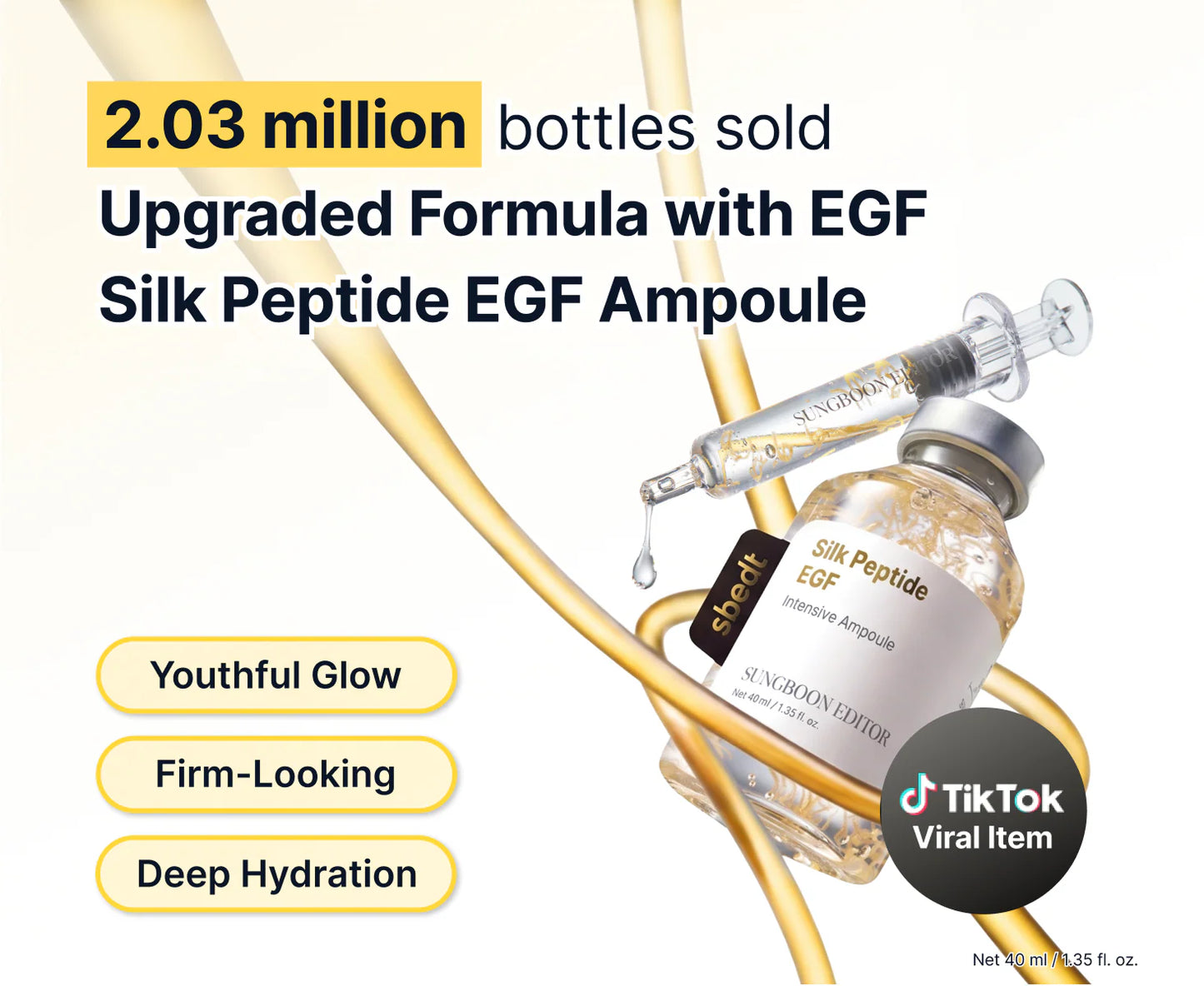 Silk Peptide EGF Intensive Ampoule 40ml