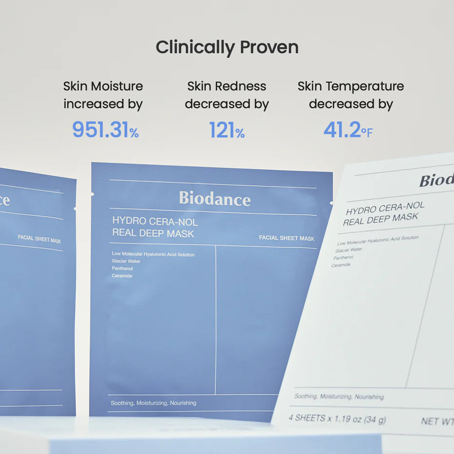 Hydro Cera-nol Real Deep Mask (4ea)